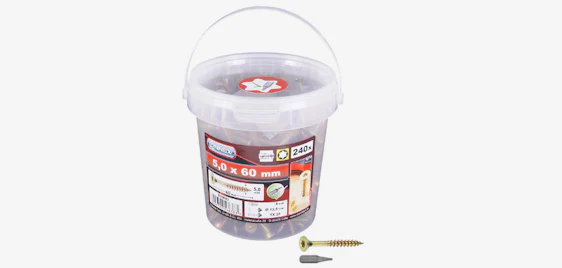 Vorrat für Heimwerker! 🔩 Connex Universalschrauben (240 Stk.) für 8€ 🛠️