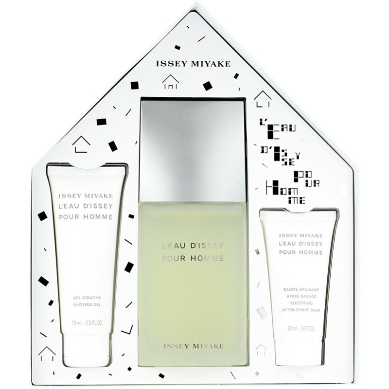 Issey Miyake L&amp;#039;Eau d`Issey pour Homme Set (EdT 125ml + SG 75ml + ASB 50ml) mit 12,15€ Ersparnis