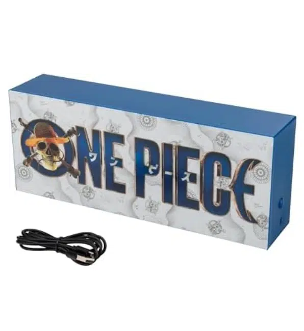 Paladone One Piece Logo-Leuchte, offiziell lizenzierte Anime-LED-Lampe von Netflix,