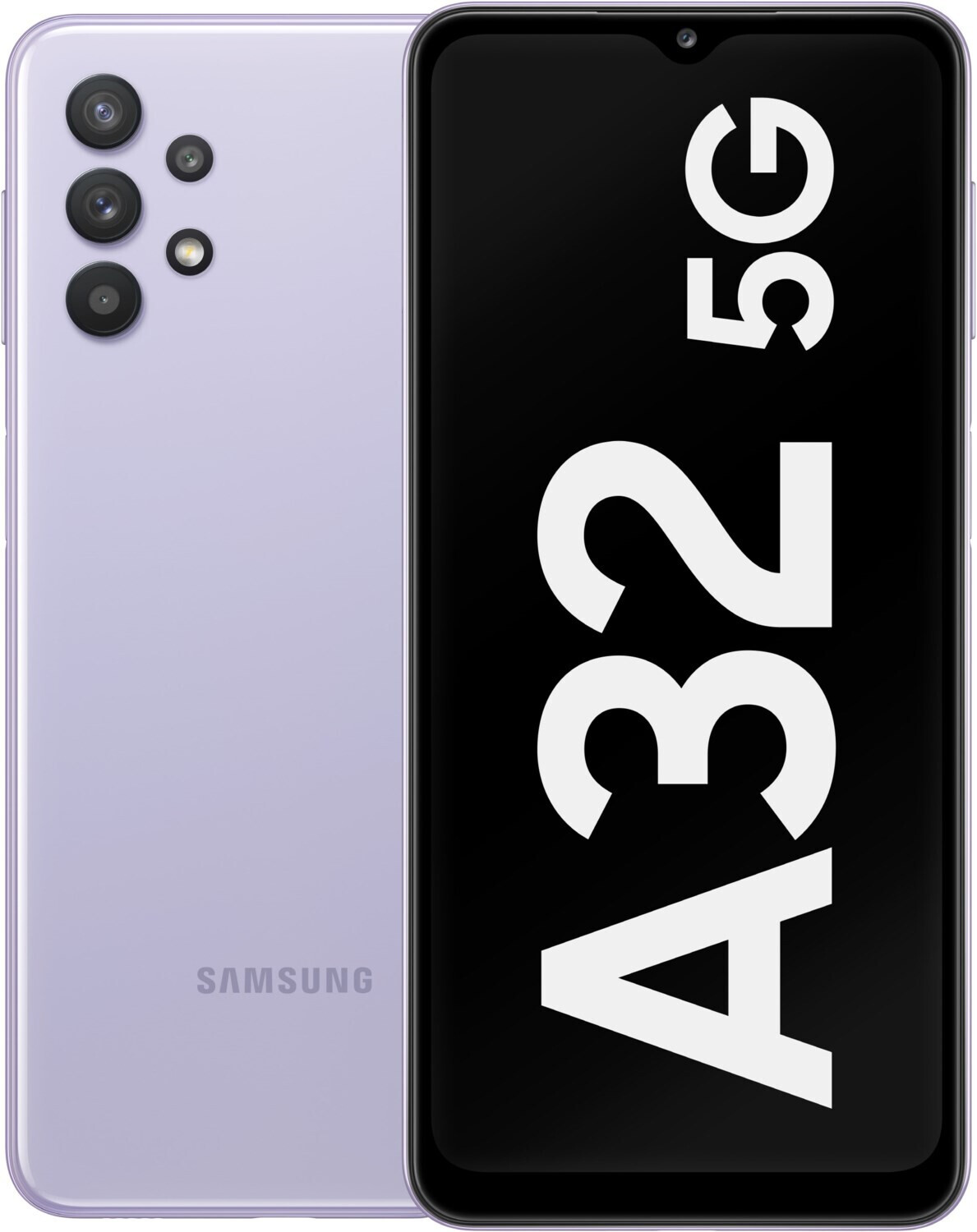 55,01€ auf Samsung Galaxy A32 5G 64GB Awesome Violet sparen