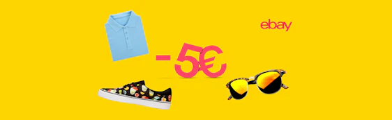 5€ Rabatt auf Fashion bei eBay » Freebies möglich - z.B. Shirt oder Tasche gratis *vorbei*