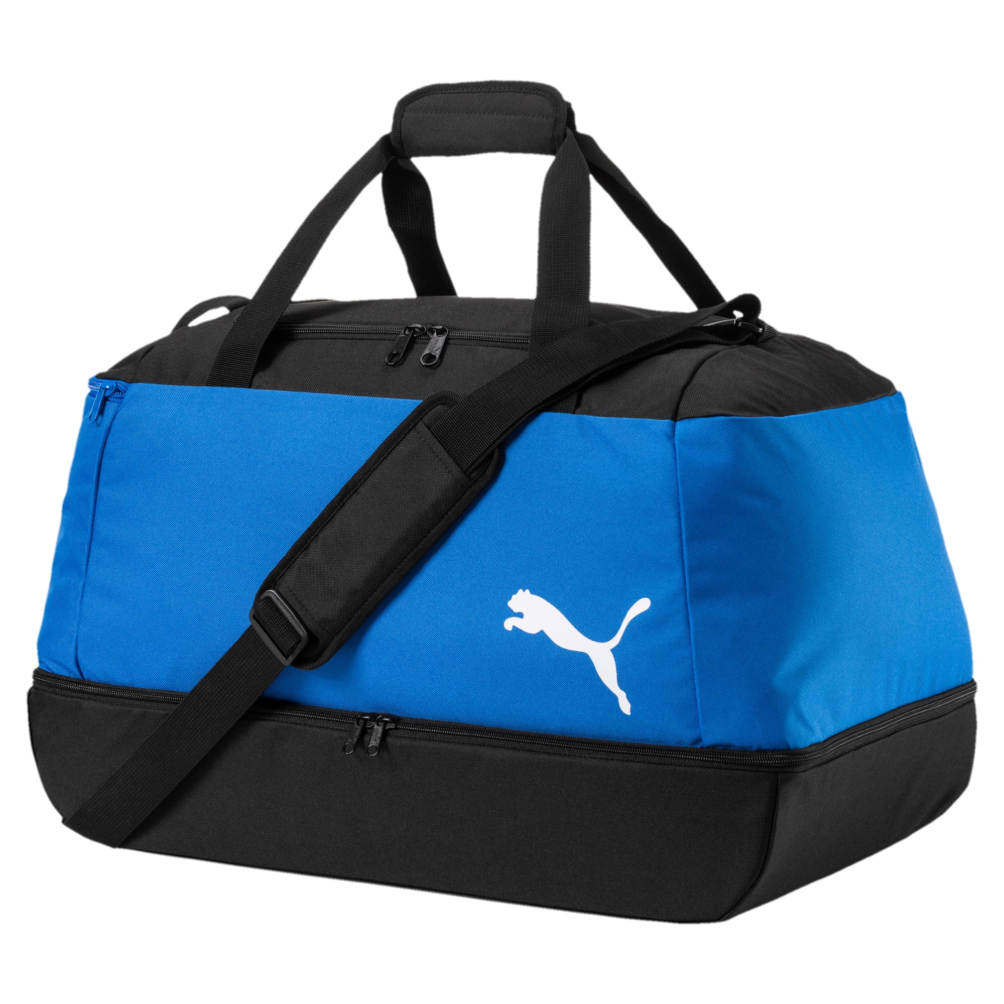 Puma Pro Training II Football Bag - Fußball Sporttasche mit Bodenfach Blau