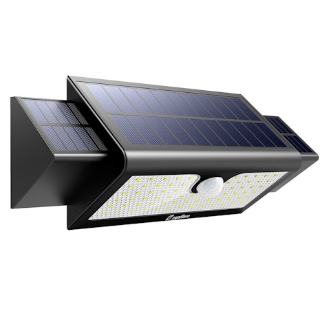 Solarleuchte für Außen, 71 LED Solarlampe Superhelle 5200mAh Solarleucht