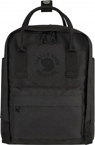 Fjällräven Re-Kånken Mini black: Spart 33,75€