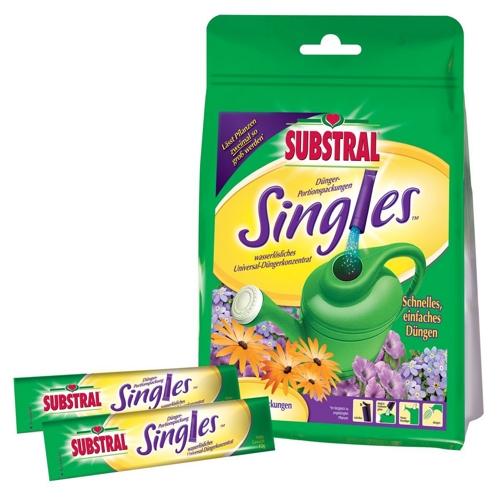Substral 7306 Substral Singles Dünger-Portionspackungen, 20-er Pack