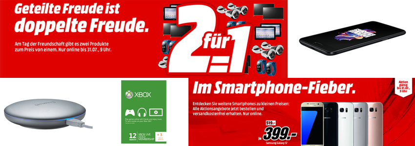 Highlight-Angebote: Die besten Schnäppchen am 29.07.2017