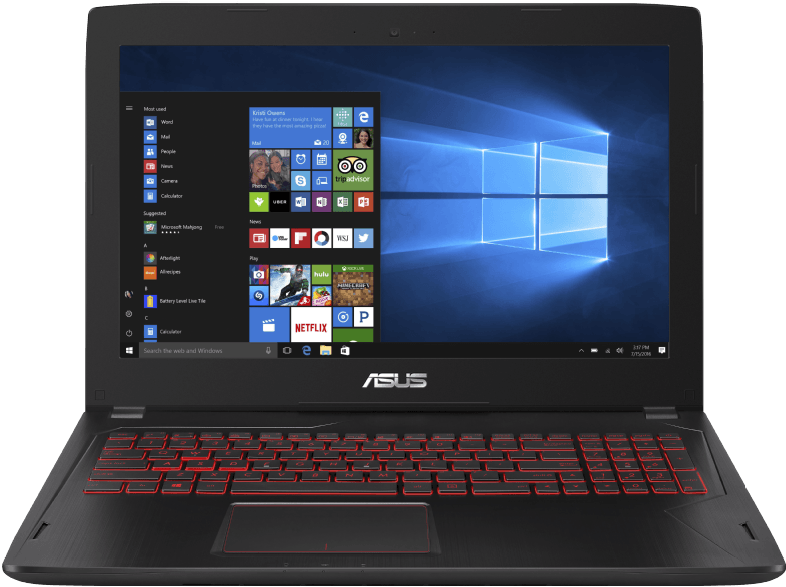 Asus ROG FX502VM-DM112T für 804€ - mit i5-6300 HQ, GTX 1060, 8 GB DDR4 und 256 GB SSD