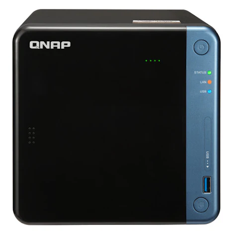 QNAP TS-453Be-2G für 364€ - 4-Bay NAS Leergehäuse, 4x HDD, Intel Celeron J3455, 2GB RAM