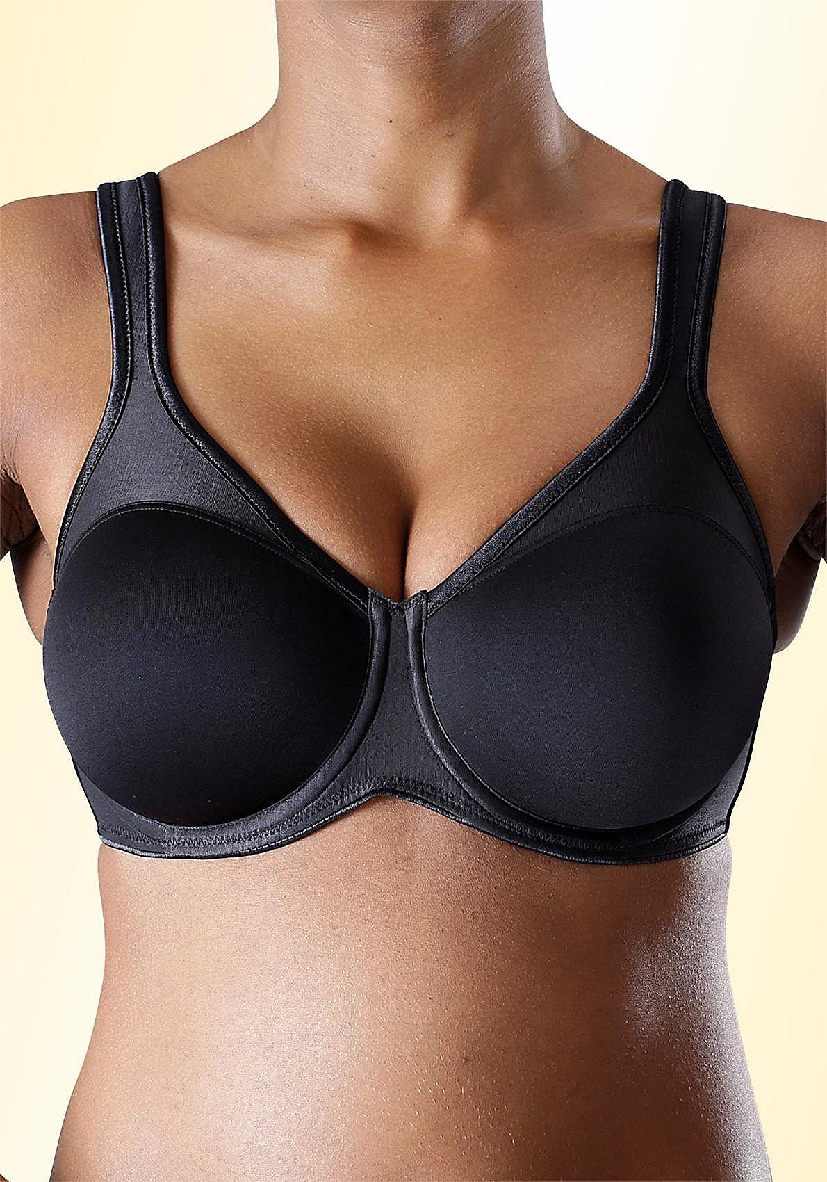 Triumph Damen Bügel-BH "Shape Sensation", 80 C Cup, schwarz