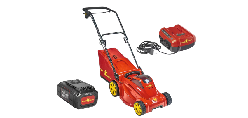 JETZT❗️Wolf-Garten Rasenmäher für 139€ - mit 5,0-Ah-Akku und Ladegerät