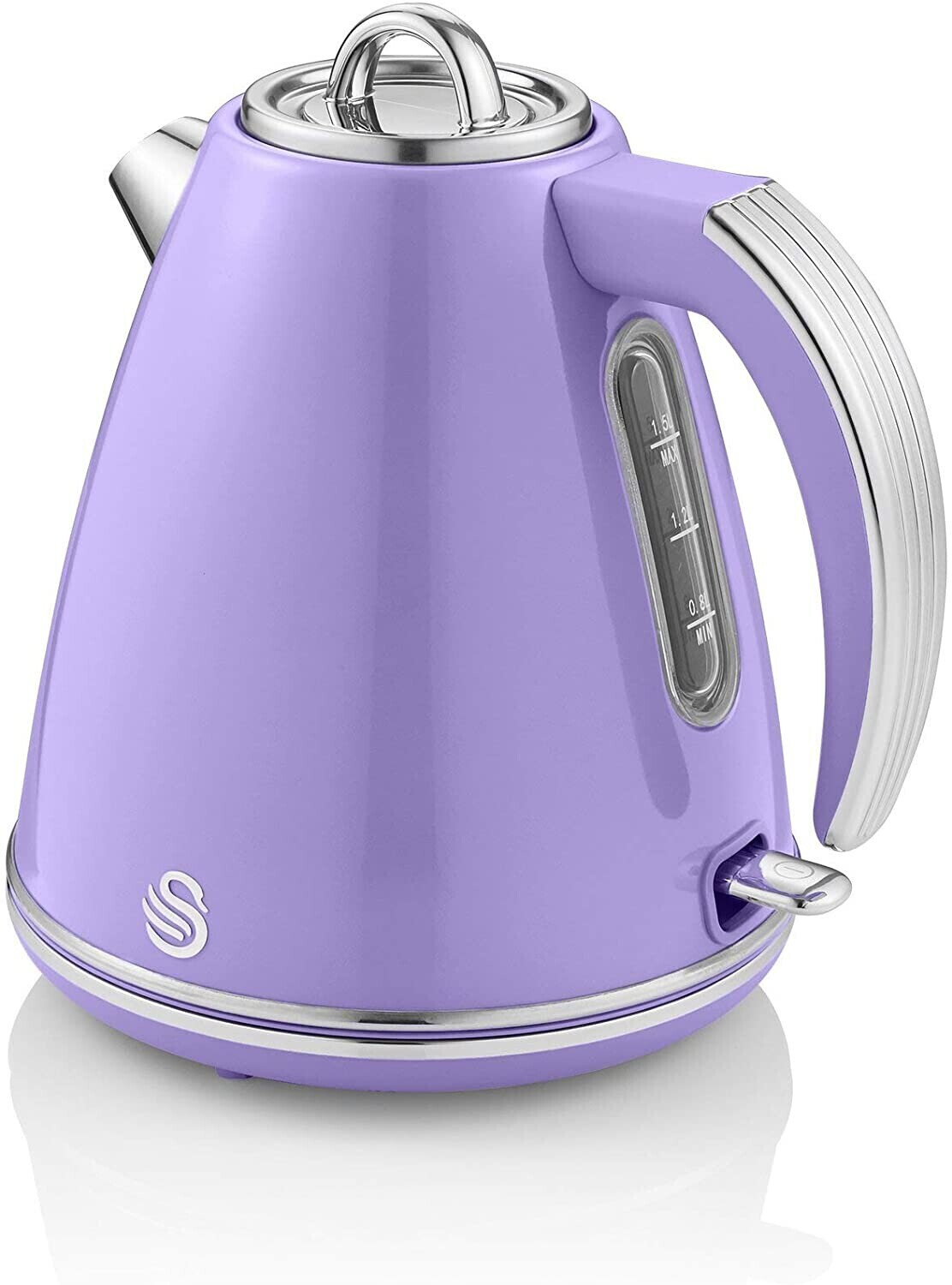 Swan SK19020PURN Retro-Wasserkocher purple mit 5,64€ Preisnachlass