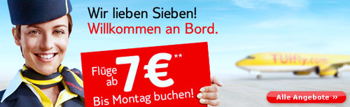 Flüge ab 7 Euro