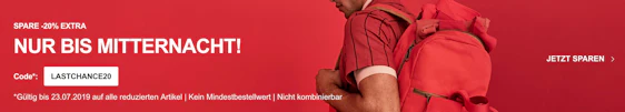 Nur bis Mitternacht! 20% Extra-Rabatt auf alle Sale-Artikel bei Zalando - auf über 54.000 Artikel 🔥