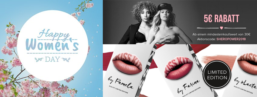 🌹 👩 Die 15 besten Angebote zum Weltfrauentag - Fashion, Beauty, Accessoires und mehr 💪
