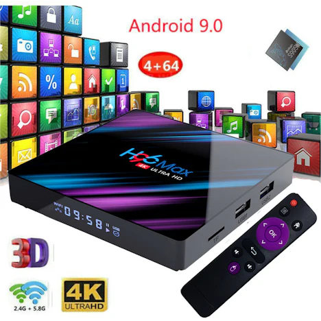 Android 9.0 TV Box 4G+64GB