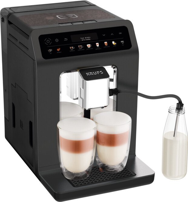 Krups Evidence One EA895N Espressomaschine für 400€ – 2,3L Wassertank, 1450W, 15Bar