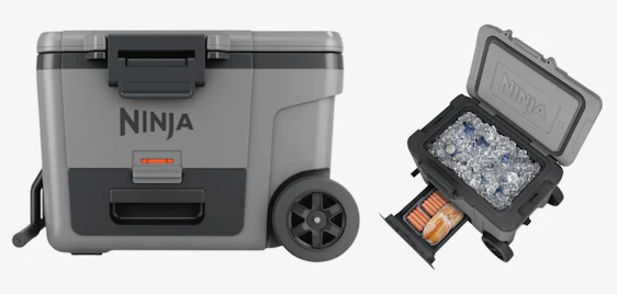 Immer gut gekühlt! 🧊🥤 Ninja FrostVault 42L Kühlbox mit Rädern für 200€