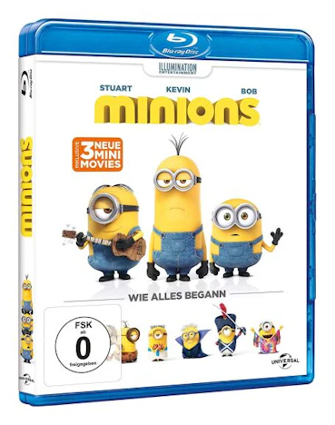 Minions (Blu-ray) für 3,68€ versandfrei