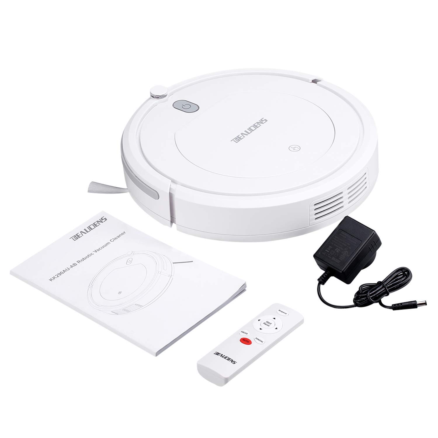 Saugroboter, 3 Reinigungsmodi, 800pa 5 cm Antikollision, geeingnet für Tierharre Hartböden und Teppiche