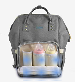 Sable Baby Wickelrucksack, Wasserfeste Multifunktions-Wickeltasche mit Abnehmbarer Wechselunterlage