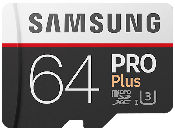 SAMSUNG Pro Plus 64 GB für 25,- EUR inkl. Versand