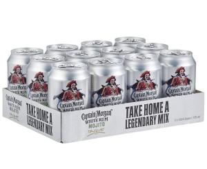 [Prime] Captain Morgan Mojito White Rum 12x0,33 Dose