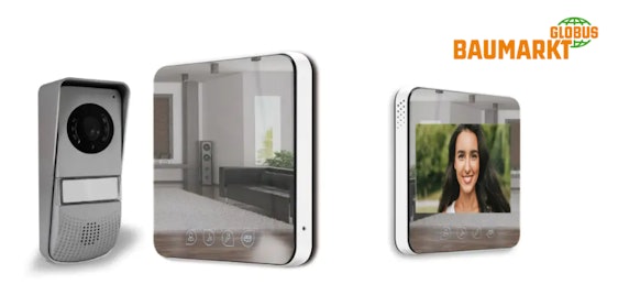 Avidsen Türsprechanlage für 119€ - mit Spiegeleffekt, extrem flach, 2 Draht-Technik