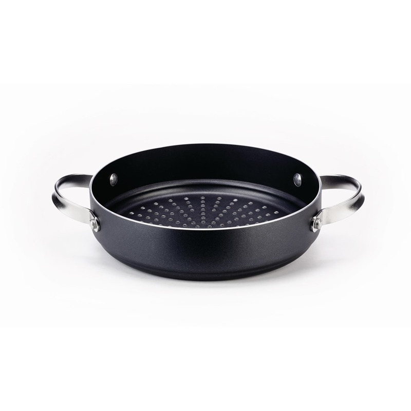 Alessi Mami 3.0 Dampfkocher 22,5 cm schwarz mit 29% Ersparnis