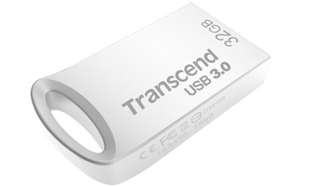 Transcend JetFlash 710S USB-Stick 32GB (Metallgehäuse, wasserfest, USB 3.0) für 15€