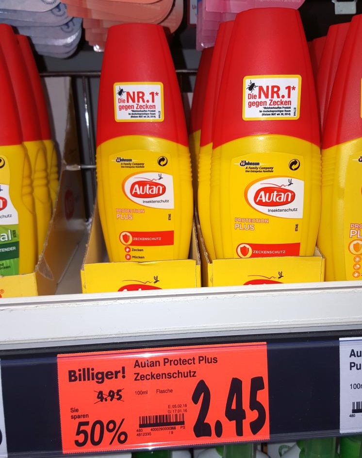 Autan Protection Plus für 0,45€ bei Kaufland im Angebot + Coupon (statt 4,95€)