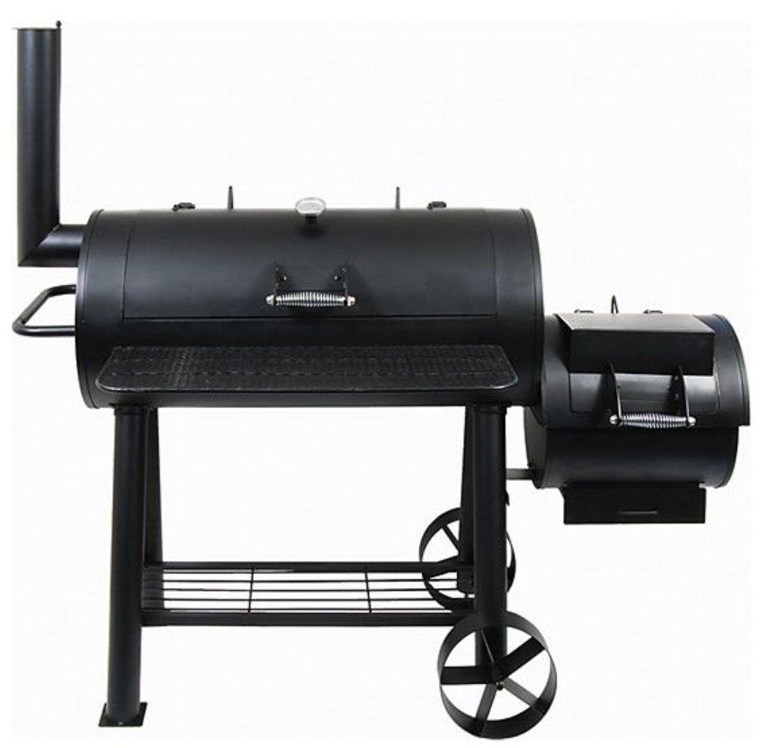 El Fuego Huyana Smoker für 197€ - Holzkohle-Smoker mit externem Grillbereich
