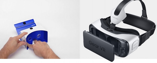 Kostenloses Cardboard von Samsung - Virtual Reality Brille