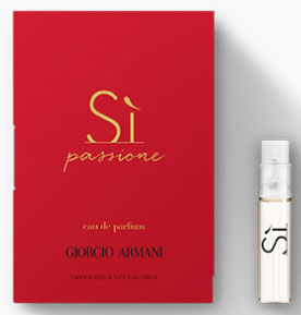Kostenlose Parfumprobe: Si Passione von Giorgio Armani