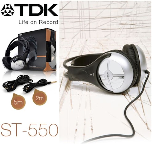 TDK Life on Record ST550 Kopfhörer für 25,90€