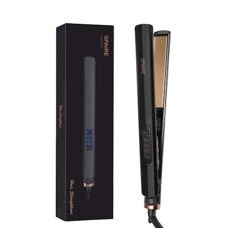 51%OFF, Haarglätter, Titan 1 Zoll ultradünnes Glätteisen, 8 Stufen einstellbare Temperatur und automatische Abschaltung in 60m, Dual Voltage