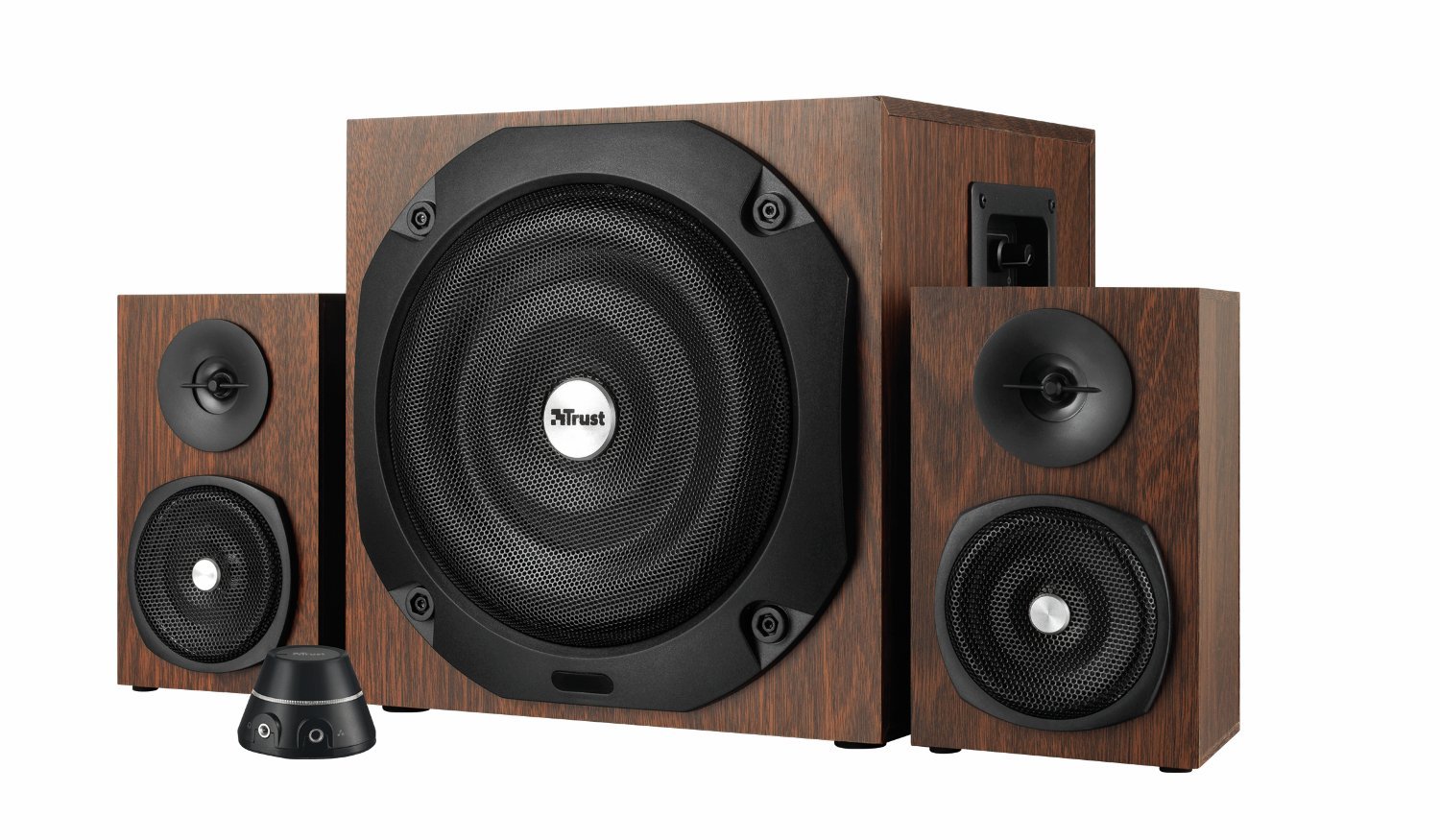 Trust Vigor 2.1 Holz Lautsprechersystem mit Subwoofer für 51 EUR inkl. Versand