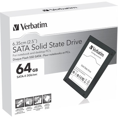 Verbatim Solid State Drive 64GB für 69€ (Update)