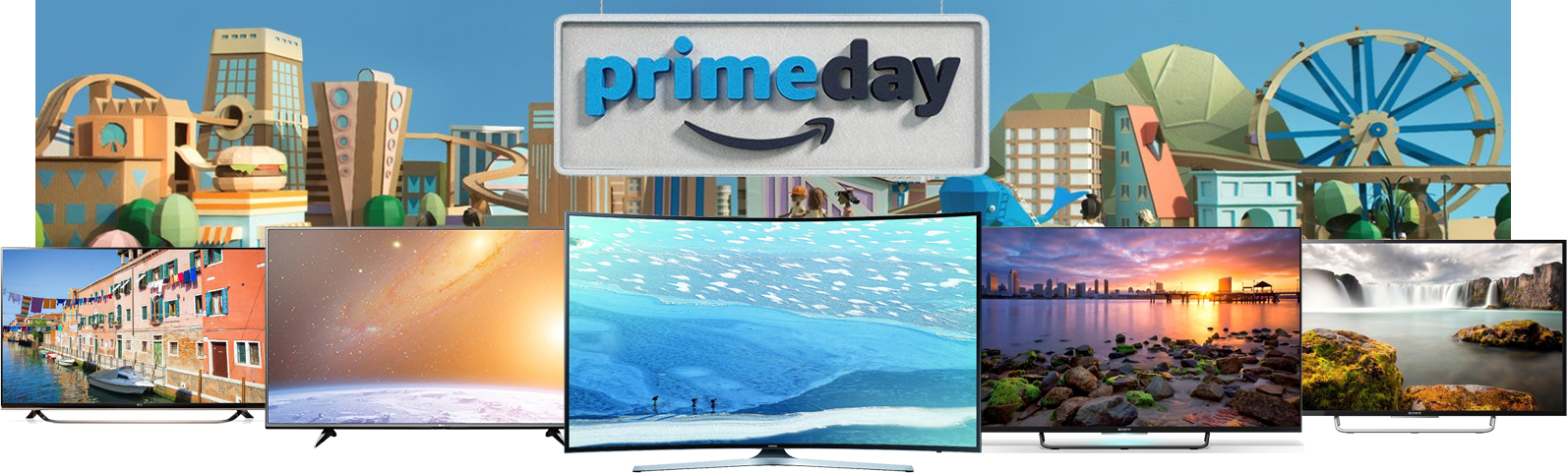 Amazon Prime Day - 10 günstige Fernseher von Sony, Samsung und LG