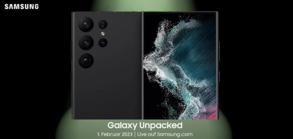 Galaxy S23 kommt bald » Samsung Galaxy Unpacked Event am 1. Februar 2023