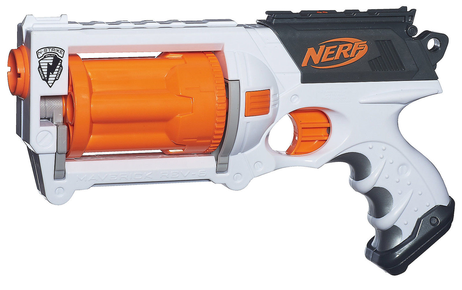 Hasbro Nerf N-Strike Maverick REV-6 für 18€ - Blaster mit 6 Darts