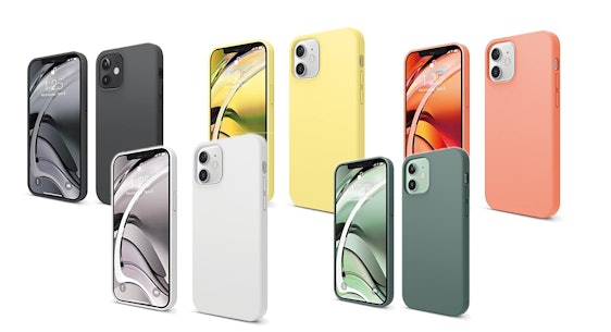 10% Amazon Coupon auf elago Liquid Silicone Case für iPhone 12 - z.B. in der Farbe Schwarz für 13€