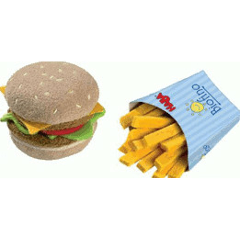 HABA Hamburger mit Pommes Frites (1475) mit 3,09€ Preisnachlass