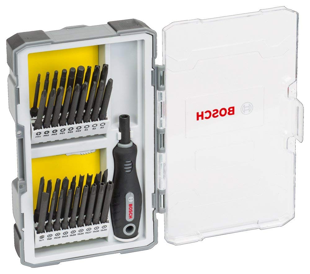 Bosch 37tlg. Schraubendreher-Set mit Handgriff für 17,99 EUR inkl. Versand