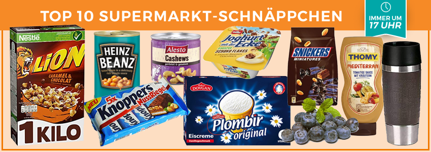 Top 10 Supermarkt Schnäppchen der KW 20 - z. B. 4x415g Heinz Beanz für 3,33€
