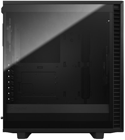 Fractal Design Define 7 Compact Black TG für 97€ - PC Gehäuse mit Glasfenster, schallgedämmt