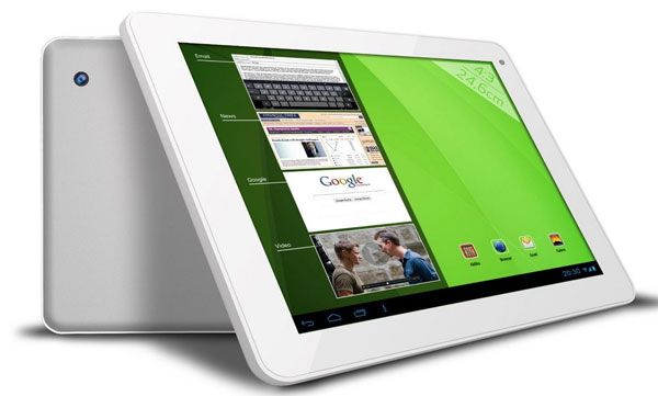 Odys Noon Pro für 105€ - 9,7" Tablet mit Quad-Core, 1 GB RAM, 16 GB, Android, weiß  