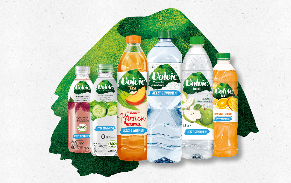 Komoot Einzelregion gratis mit jeder Flasche Volvic