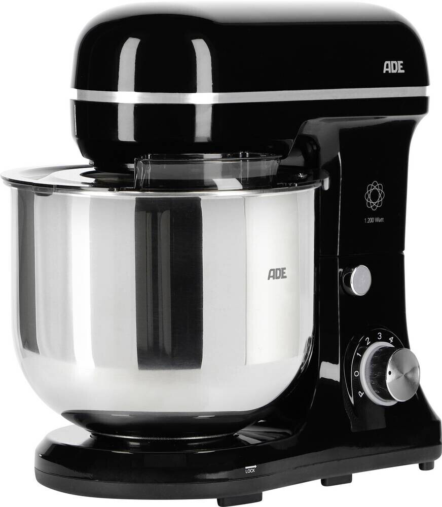 ADE Küchenmaschine 1200W schwarz (KA2100-2) im Angebot: Nur 139,99€ statt 219,95€
