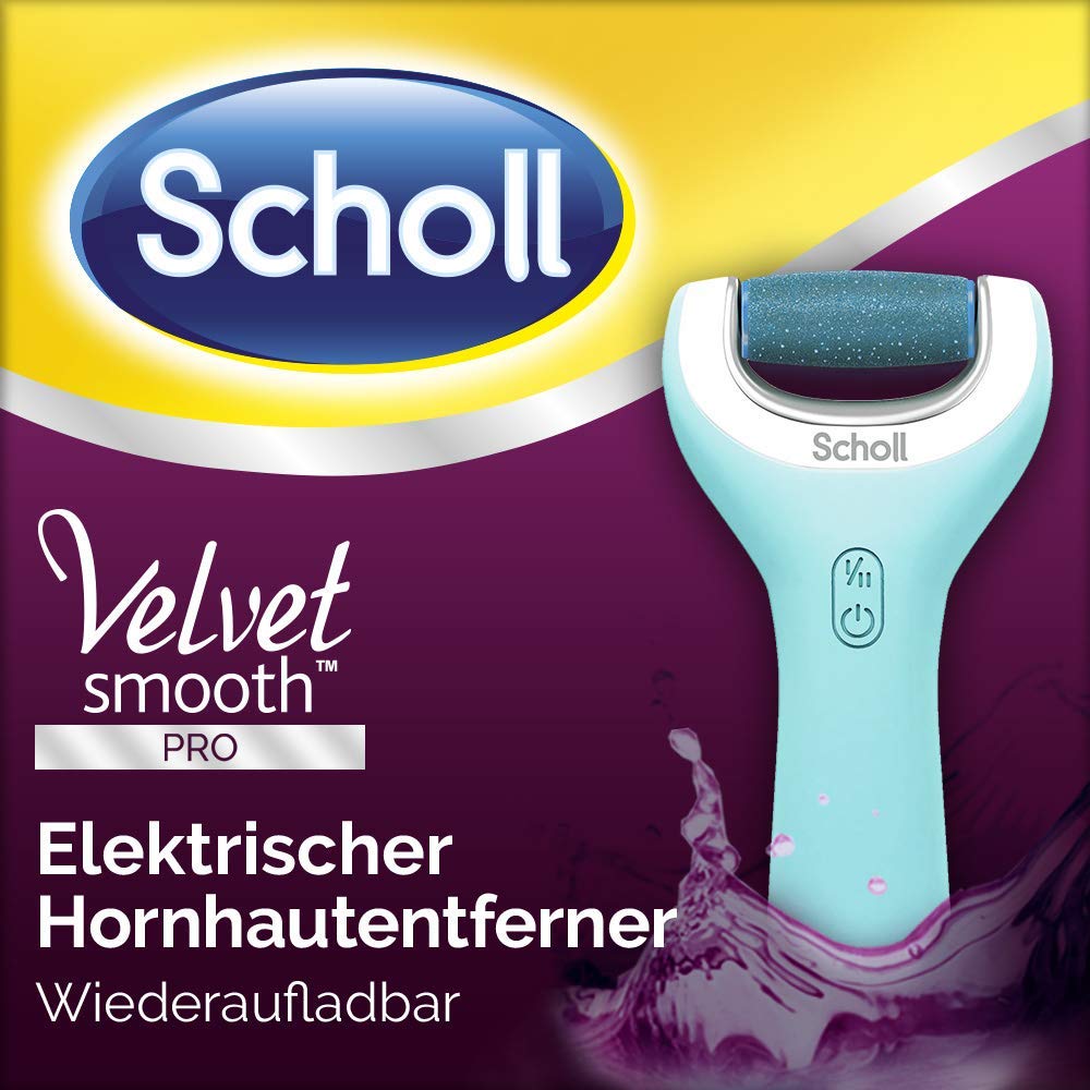 Scholl Velvet Smooth elektrischer Hornhautentferner Pro - Wiederaufladbarer