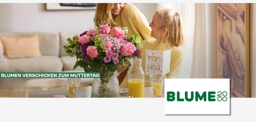Exklusiv: 17% Extra-Rabatt bei Blume2000 💐 3 wunderschöne Blühpflanzen als Muttertags-Geschenk 🎁